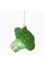 Silver Tree Broccoli Ornament