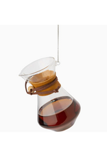 Silver Tree Coffee Pot Ornament