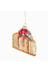 Silver Tree Cheesecake with Berries Orn