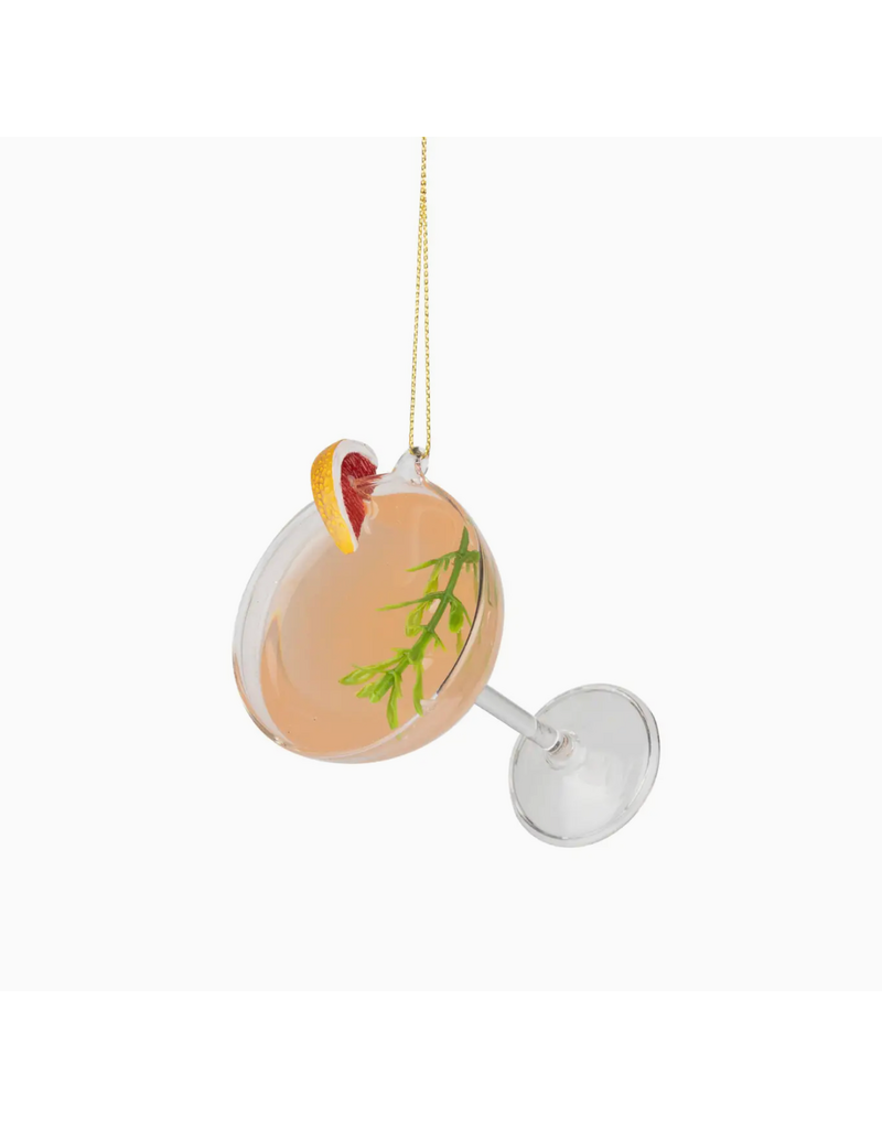 Silver Tree Cocktail Ornament