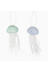 Silver Tree Felt Jelly Fish Orn