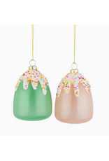 Silver Tree Gumdrop Orn