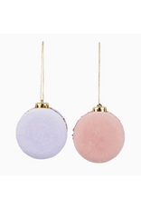 Silver Tree Macaron Orn