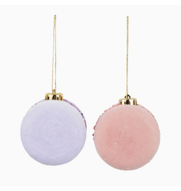 Silver Tree Macaron Orn