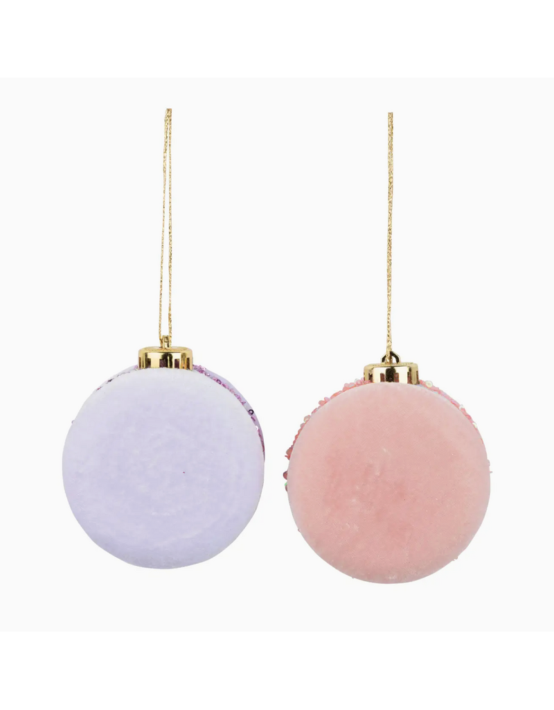 Silver Tree Macaron Orn