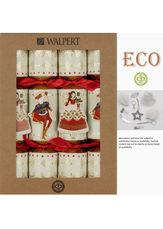 Silver Tree Mouse King & Ballerina Crackers