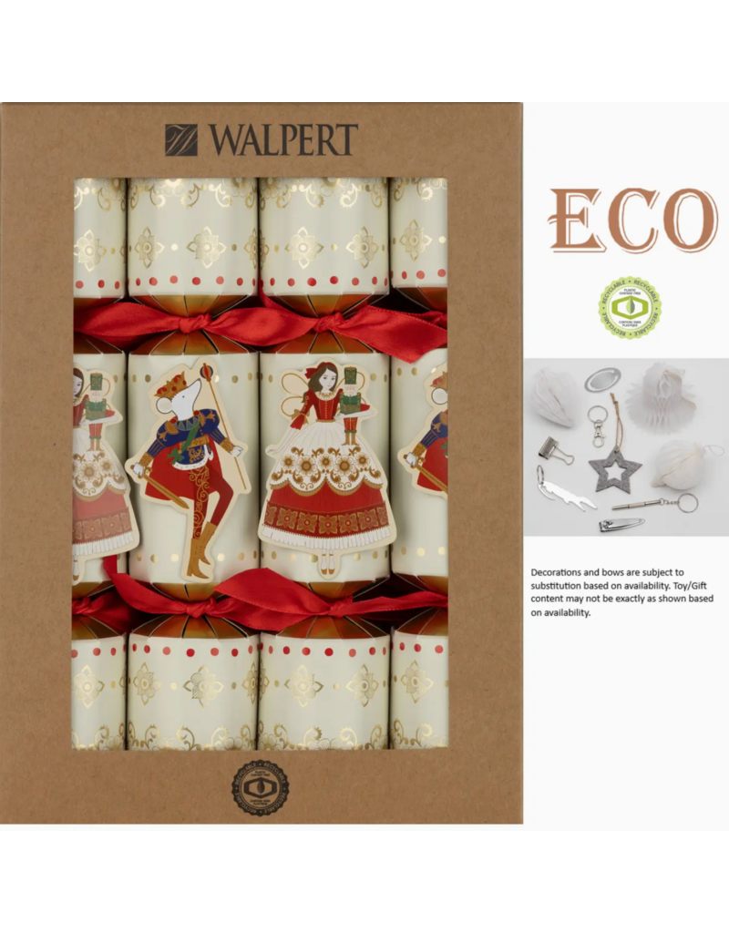 Silver Tree Mouse King & Ballerina Crackers