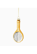 Silver Tree Tennis Racket Ornament