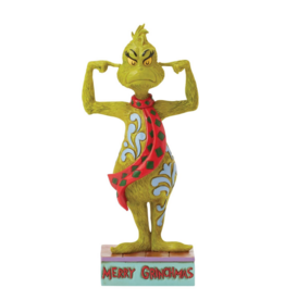 Jim Shore Grinch Plugging His Ears Fig