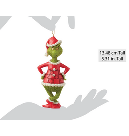 Jim Shore Grinch with Hands on Hips Orn
