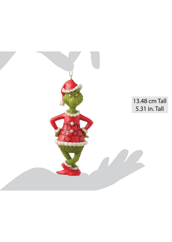 Jim Shore Grinch with Hands on Hips Orn