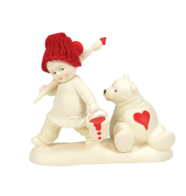 snowbabies Give A Little Heart