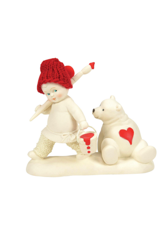 snowbabies Give A Little Heart