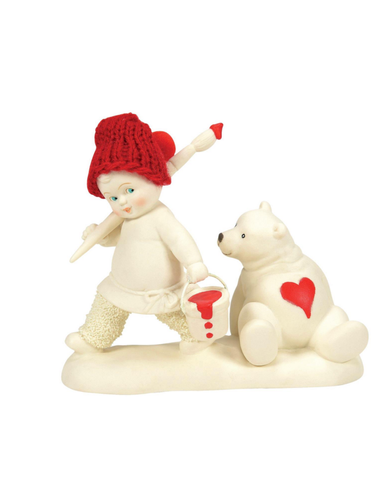 snowbabies Give A Little Heart