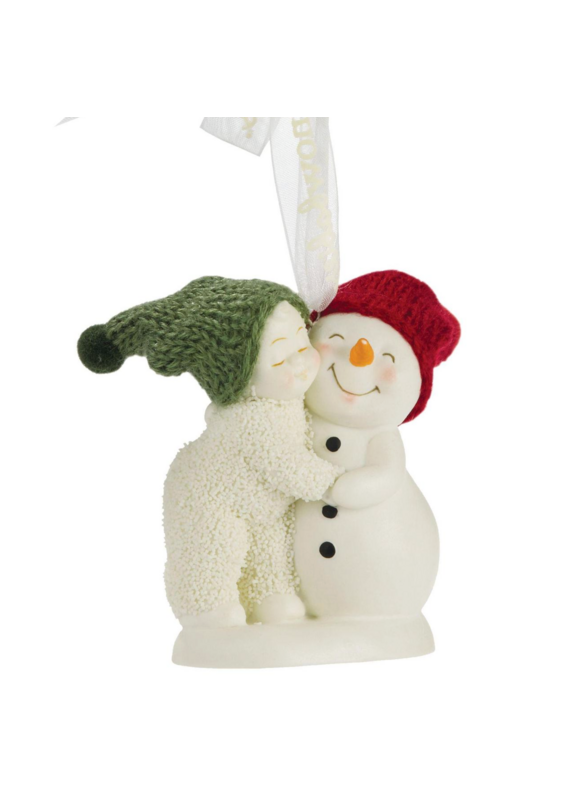 snowbabies Hug Me! Ornament