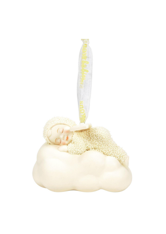 snowbabies Sleeping in the Clouds Ornament