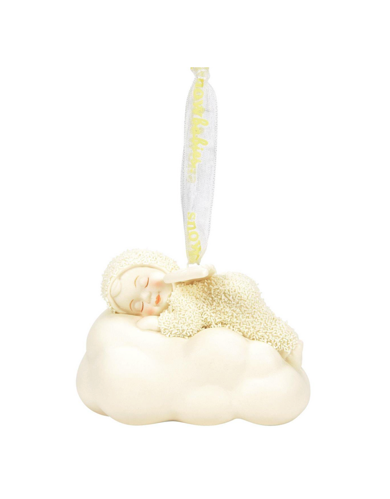 snowbabies Sleeping in the Clouds Ornament