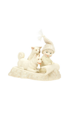 snowbabies Tobbagon Dogs