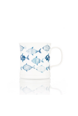 David Shaw Siip Tankard Mug Blue Fish