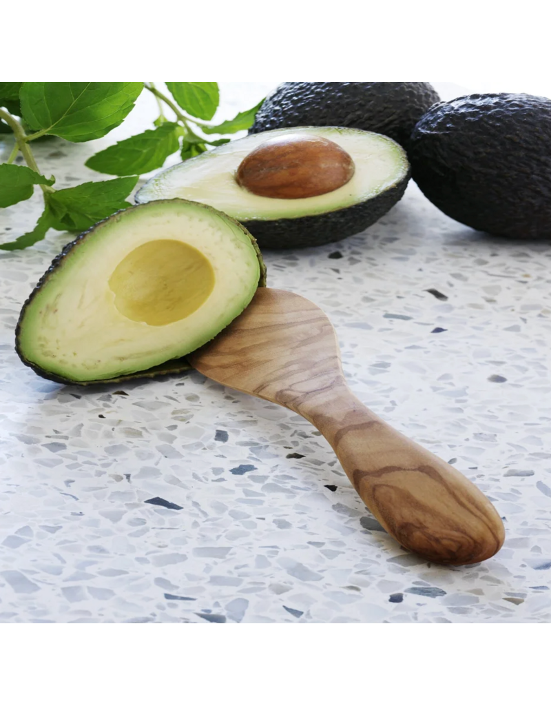 David Shaw Olive Wood Avocado Scoop