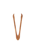 David Shaw Olive Wood Tongs