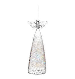 ADV/PINE CENTRE Glass Angel-8"