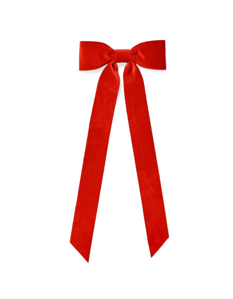 ADV/PINE CENTRE Deco Bow-Red-6x15