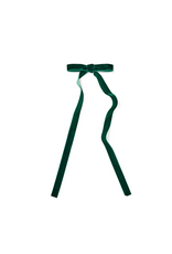 ADV/PINE CENTRE Deco Thin Bow-Green-5x14