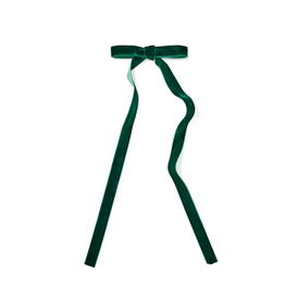 ADV/PINE CENTRE Deco Thin Bow-Green-5x14