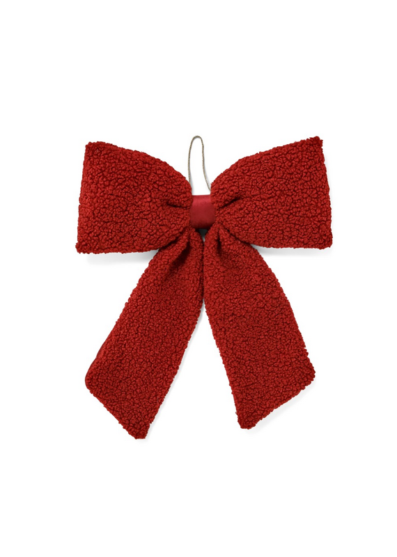 ADV/PINE CENTRE Poly Bow w/Cord-15x21