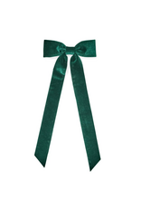 ADV/PINE CENTRE Deco Bow-Green-6x15