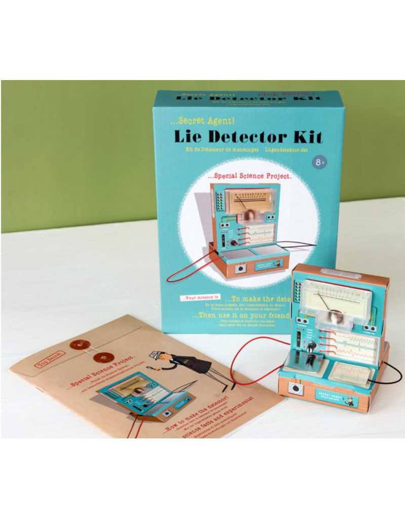 Rex London secret agent lie detector kit
