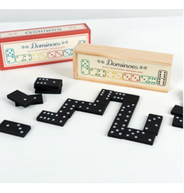 Rex London wooden box of dominoes