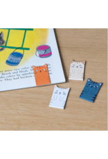 Rex London magnetic cat book marks