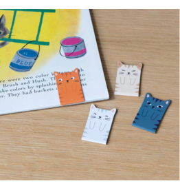 Rex London magnetic cat book marks