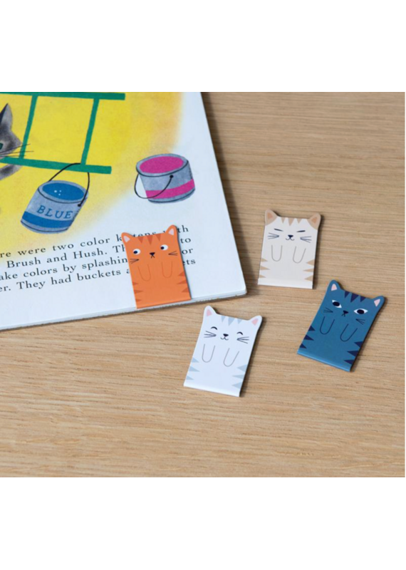 Rex London magnetic cat book marks