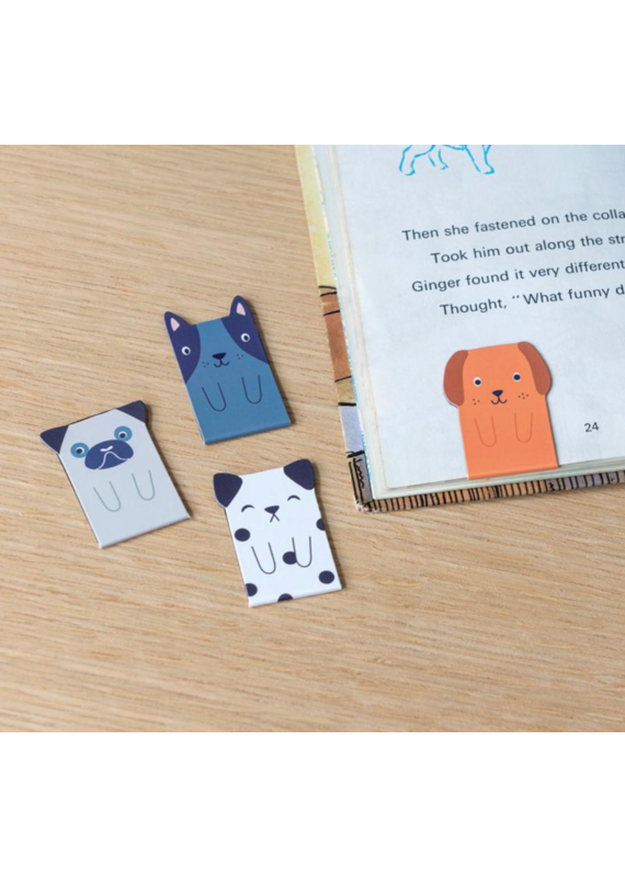 Rex London magnetic dog bookmarks