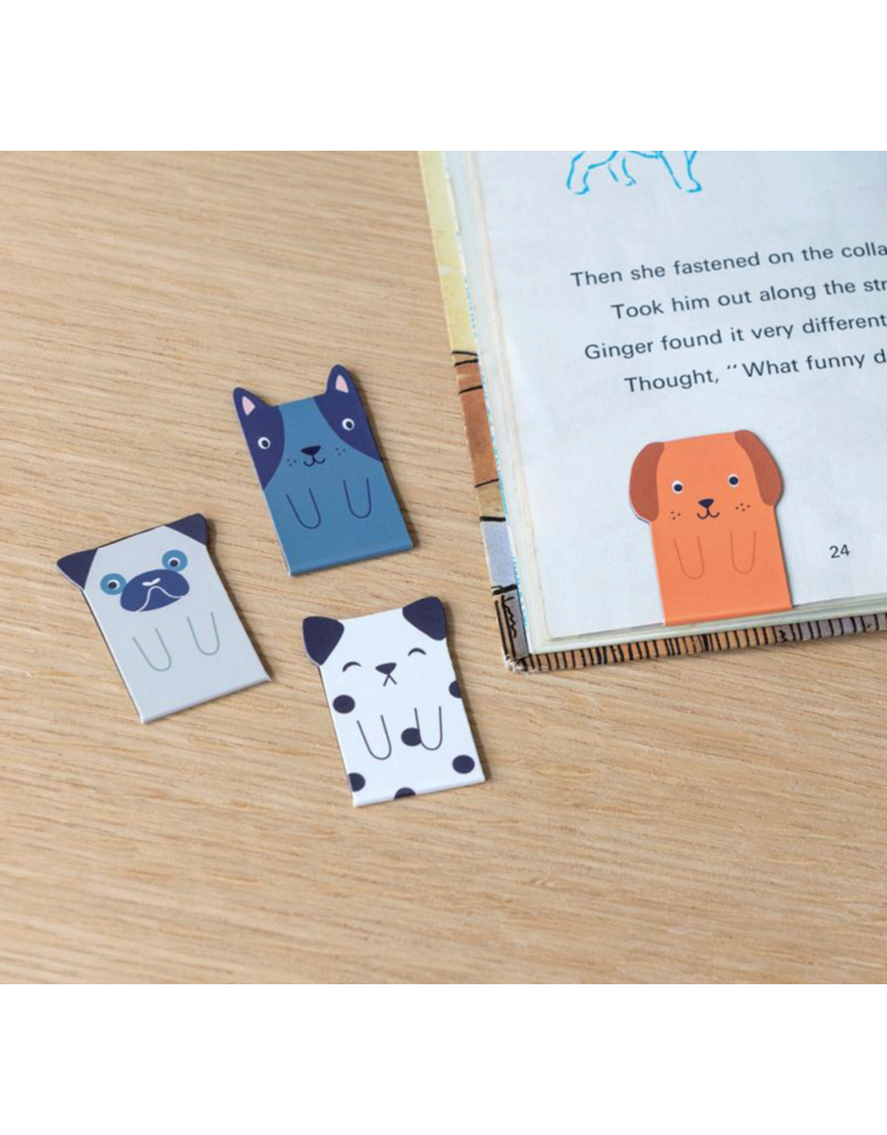 Rex London magnetic dog bookmarks
