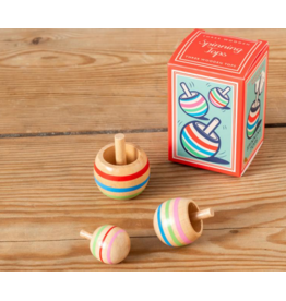 Rex London wooden spinning tops
