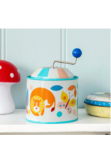 Rex London winding tin music box- wild wonders