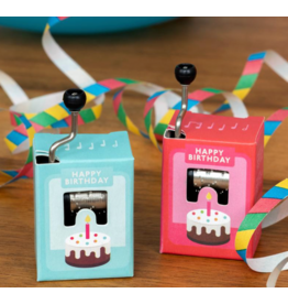 Rex London hand-crank music box- happy birthday