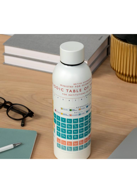 Rex London stainless steel bottle- periodic table