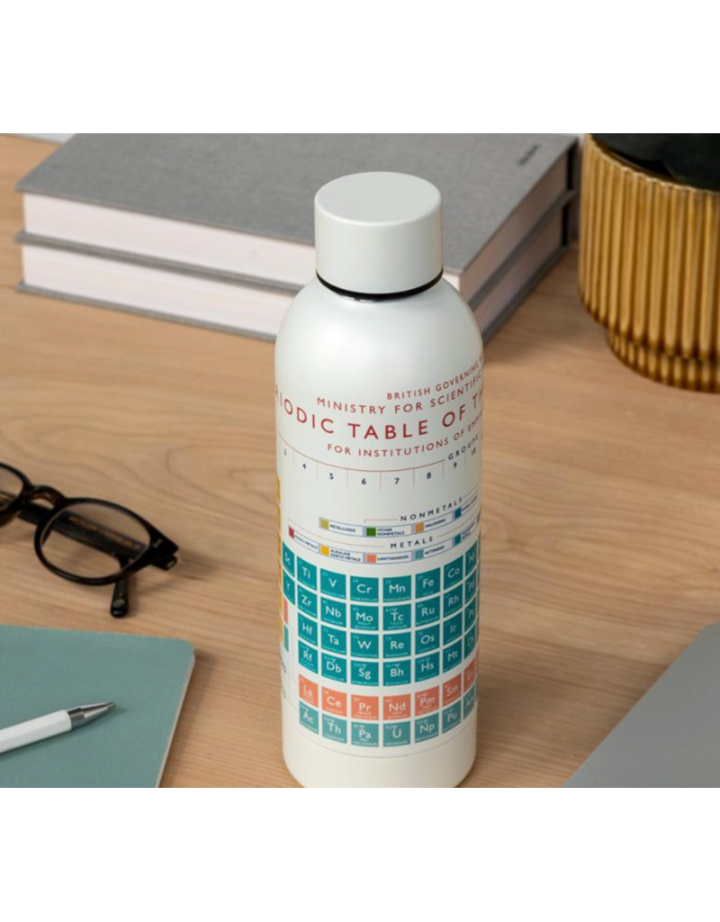 Rex London stainless steel bottle- periodic table