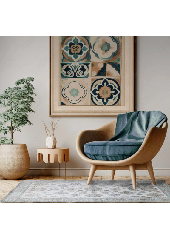 Harman Alabaster Cilantro Rug-4x6 Ft