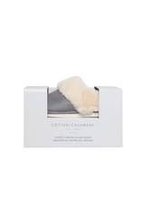 Harman Aspen Sherpa Lined Scuff Slipper-Grey