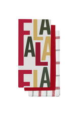 Harman Bold Fa La La Tea Towel-Set Of 3
