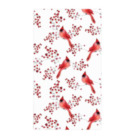 Harman Cardinal Printed Guest Napkin-16pk