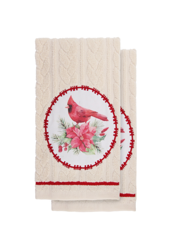 Harman Cardinal Terry Towel-Set Of 2