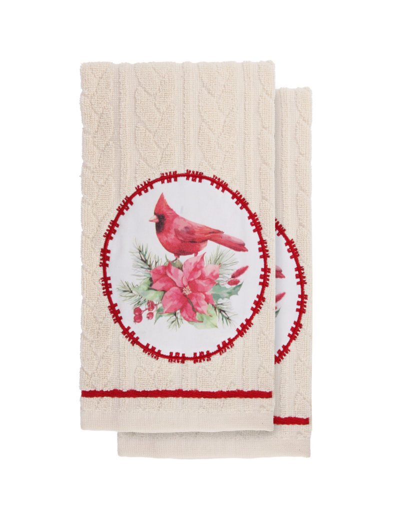 Harman Cardinal Terry Towel-Set Of 2