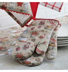 Harman Classic Christmas Oven Mitt-Set Of 2